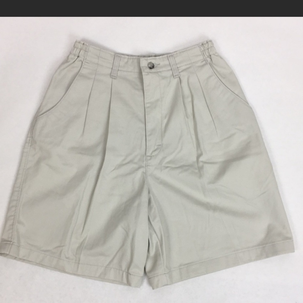 Lee SZ 12 Pleated Khaki Summer Casual Shorts
